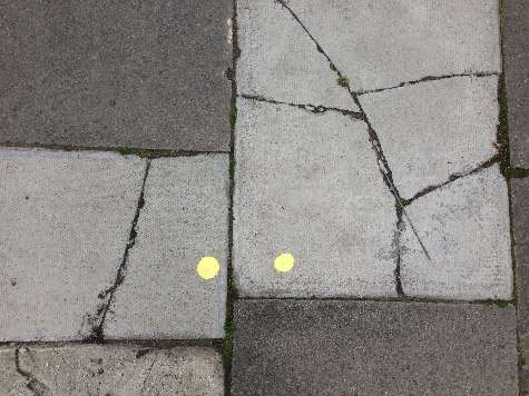 mysterious-yellow-dots